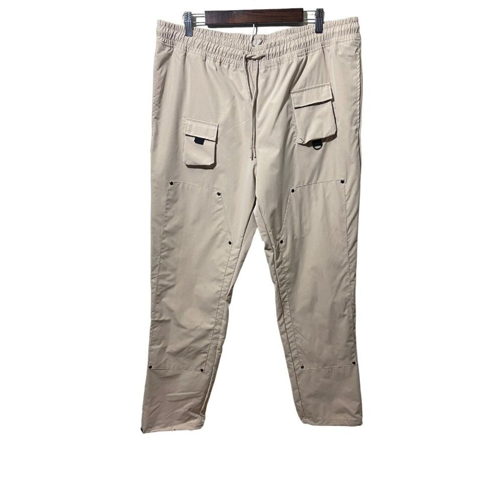 Reason Men’s Cargo Pants in Beige